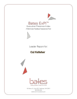 Bates Executive Presence Index 